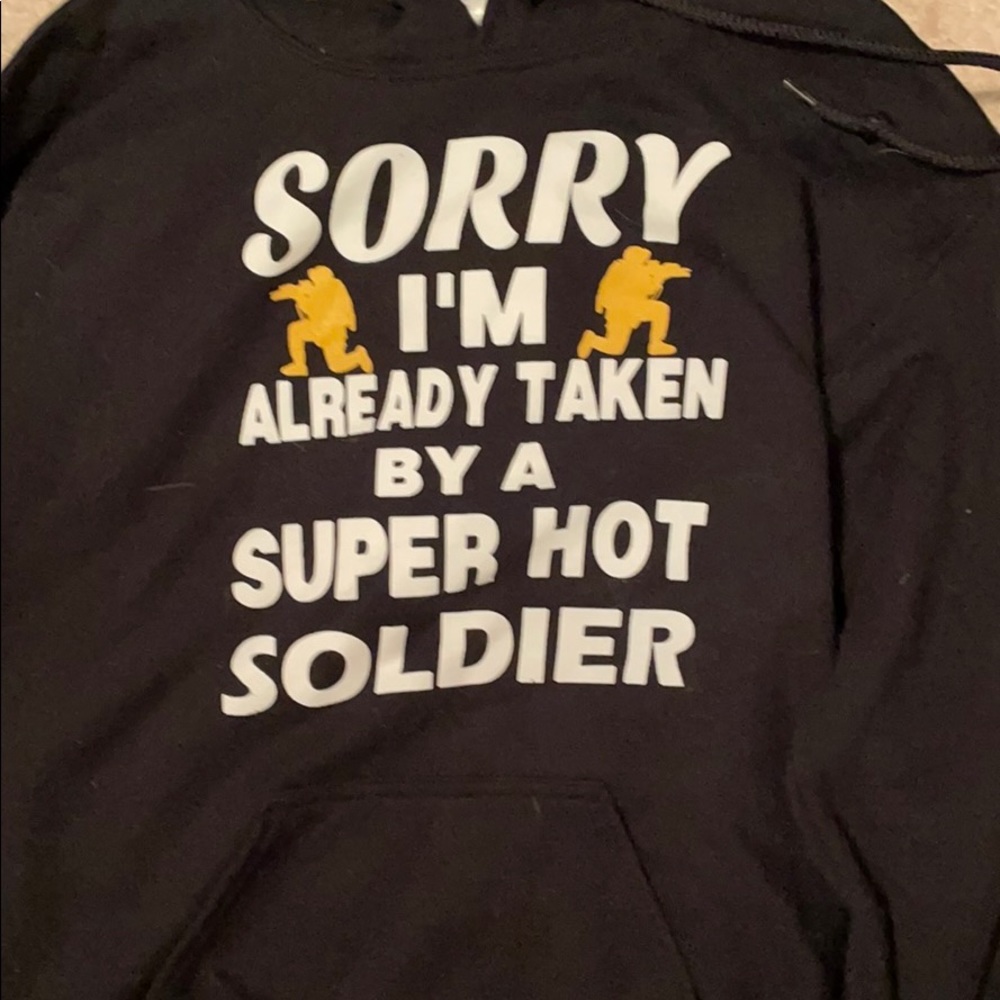 Girlfriend Military sweatshirt